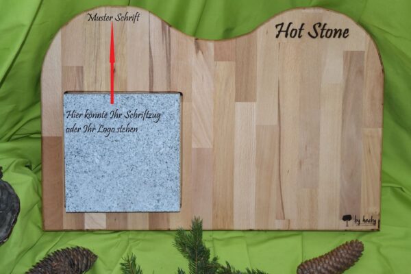 Hot Stone Set aus Buche