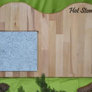 Handgefertigtes Heisser Stein Set für Zuhause